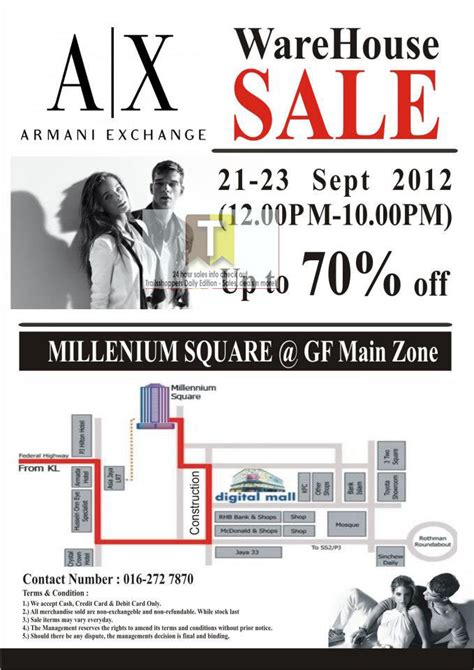 armani exchange clearance sale.